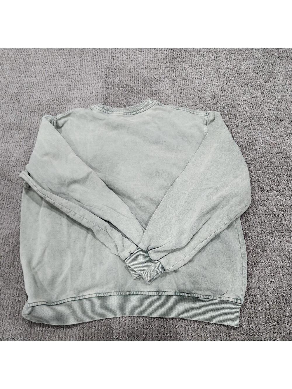 Urban Outfitters Light Green Crewneck Sweatshirt Size Small - Picture 4 of 9